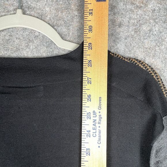 Salvatore Ferragamo Virgin Wool Made in Italy Mens V-Neck Sweater Large $382 USA - Picture 10 of 10
